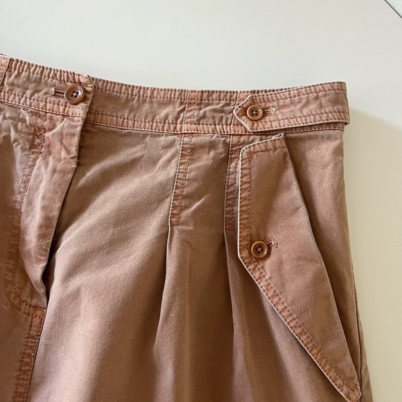 Ulla Johnson Riley Cotton Shorts - Terracotta - Picture 7 of 9